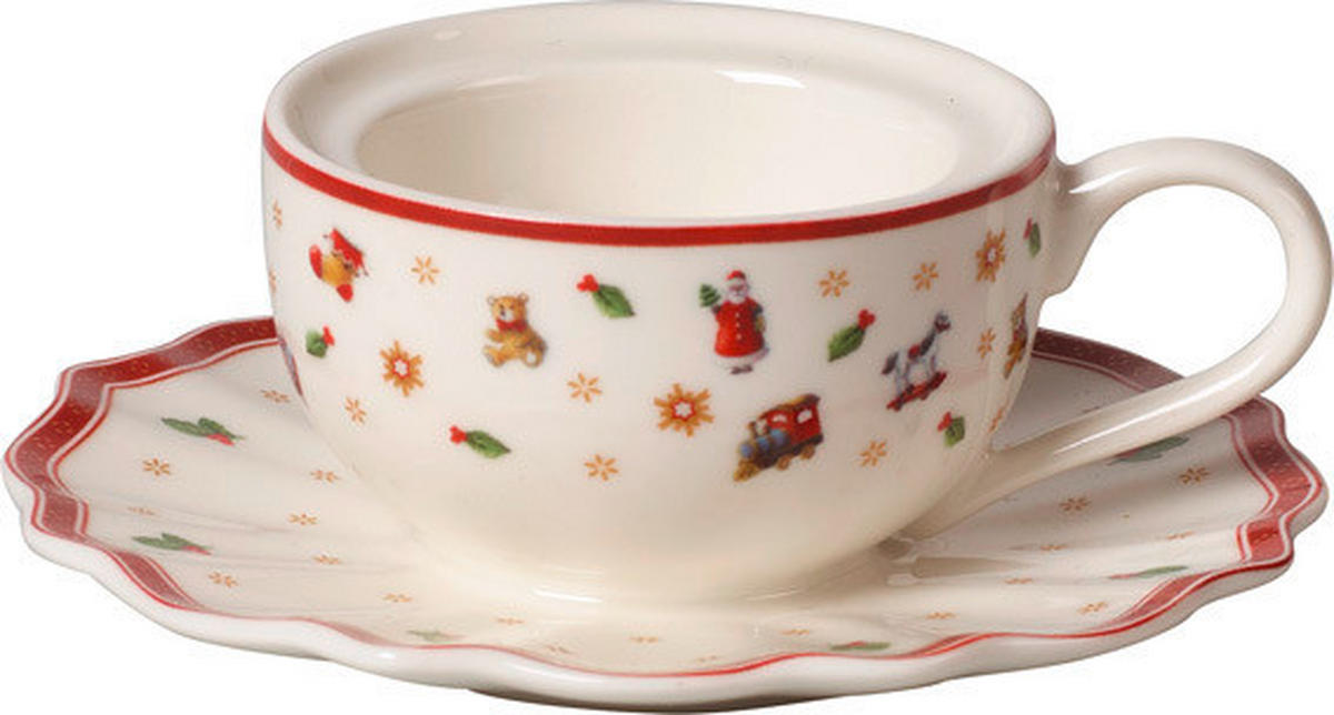 DRŽAČ ZA ČAJNU SVEĆICU - višebojna, Osnovno, keramika (9,8/9,8/4cm) - Villeroy & Boch