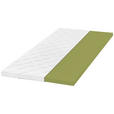 TOPPER 160/200 cm Höhe ca. 6 cm  - Weiß, Basics, Textil (160/200cm) - Xora