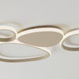 LED-DECKENLEUCHTE Acrux 90,5/52/4 cm  - Sandfarben, Design, Kunststoff/Metall (90,5/52/4cm) - Novel