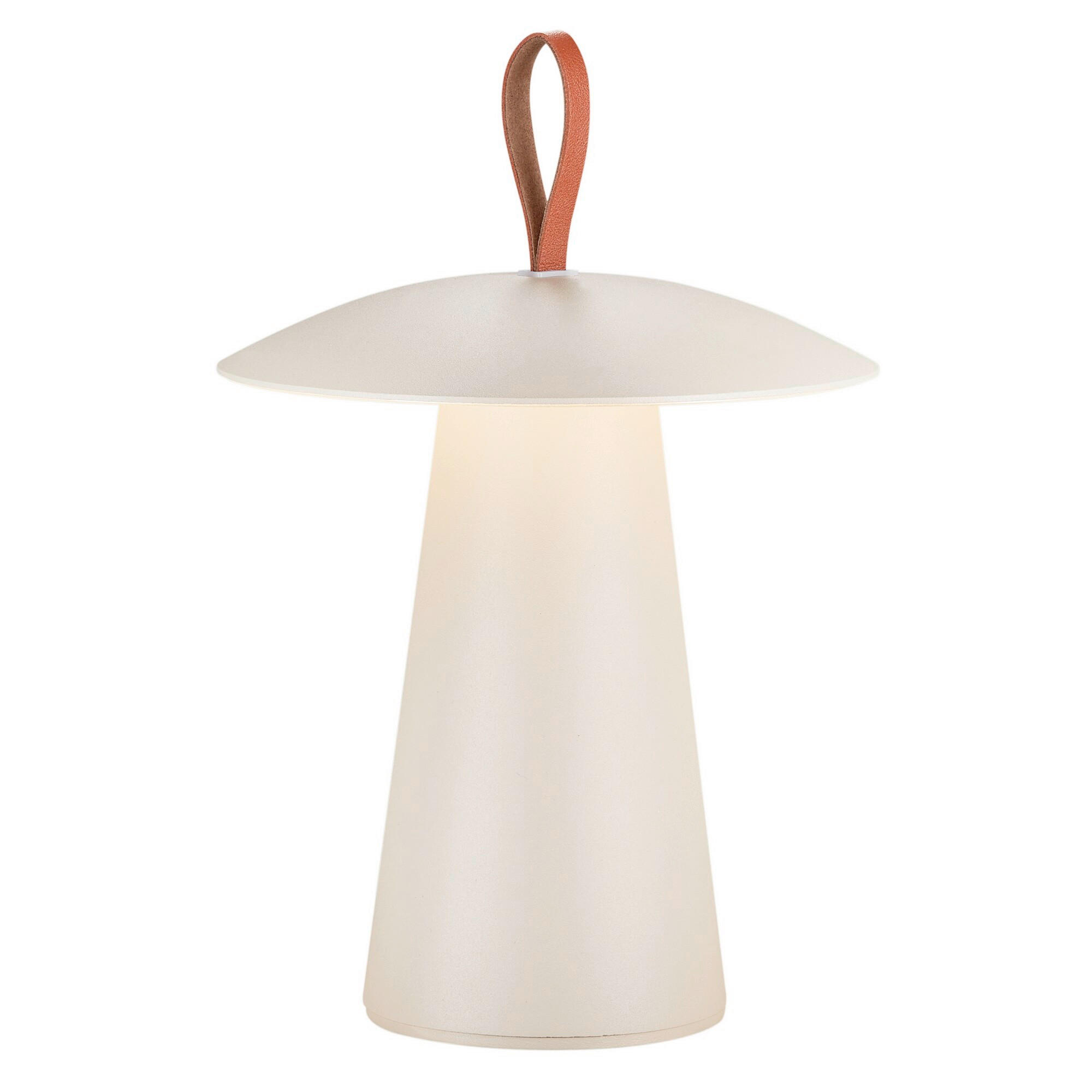 AKKU-TISCHLEUCHTE 19,7/29,2 cm  - Sandfarben, Design, Metall (19,7/29,2cm) - Nordlux