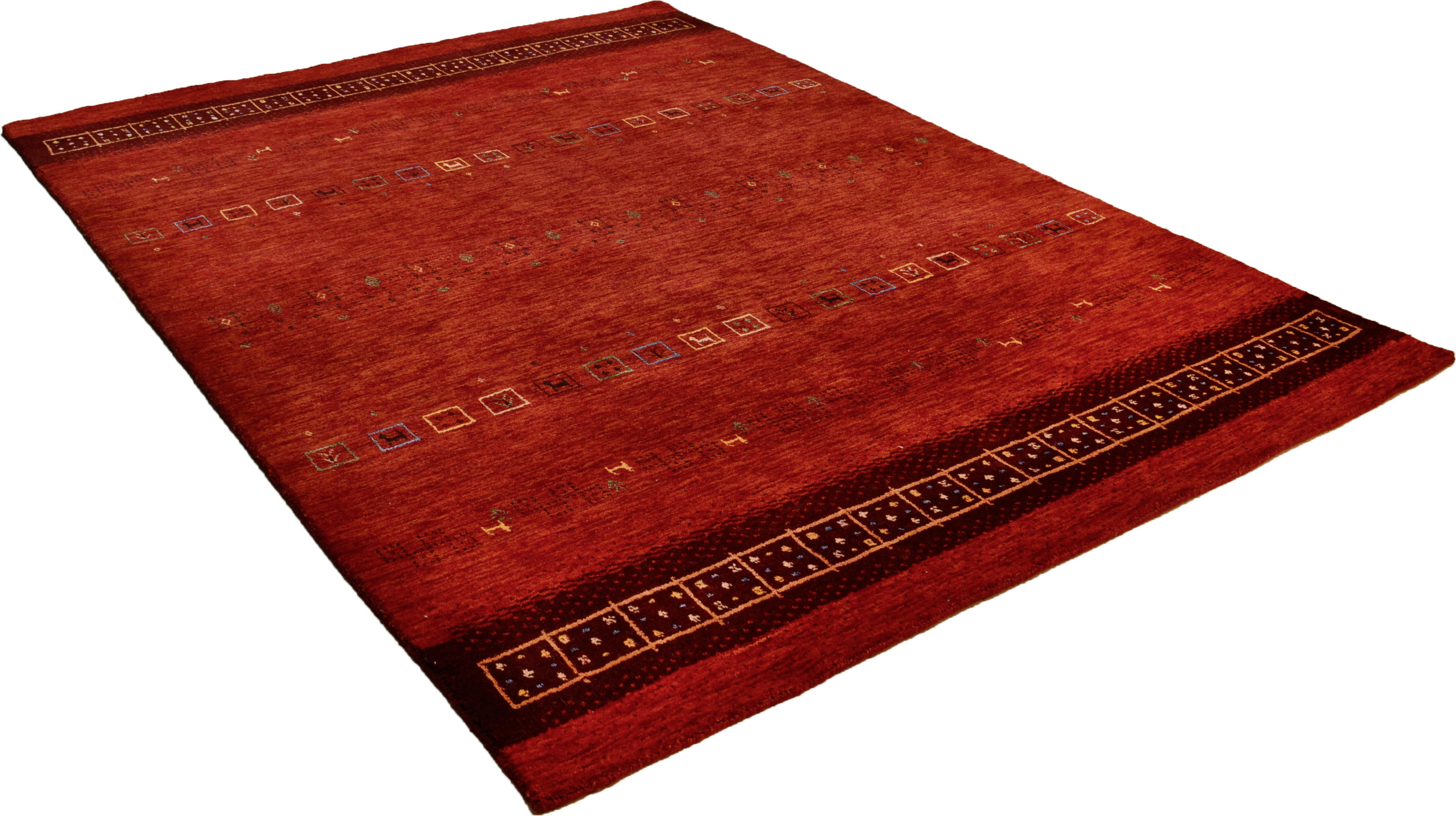 ORIJENTALNI TEPIH  crvena     - crvena, Osnovno, tekstil (70/140cm)