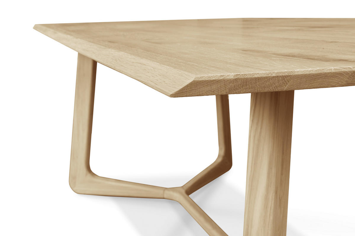 ESSTISCH - Eiche Bianco, KONVENTIONELL, Holz (200/100/76cm) - Linea Natura