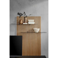 STENSKI PANEL - barve hrasta, Design, steklo/leseni material (91/149/25,7cm) - Dieter Knoll