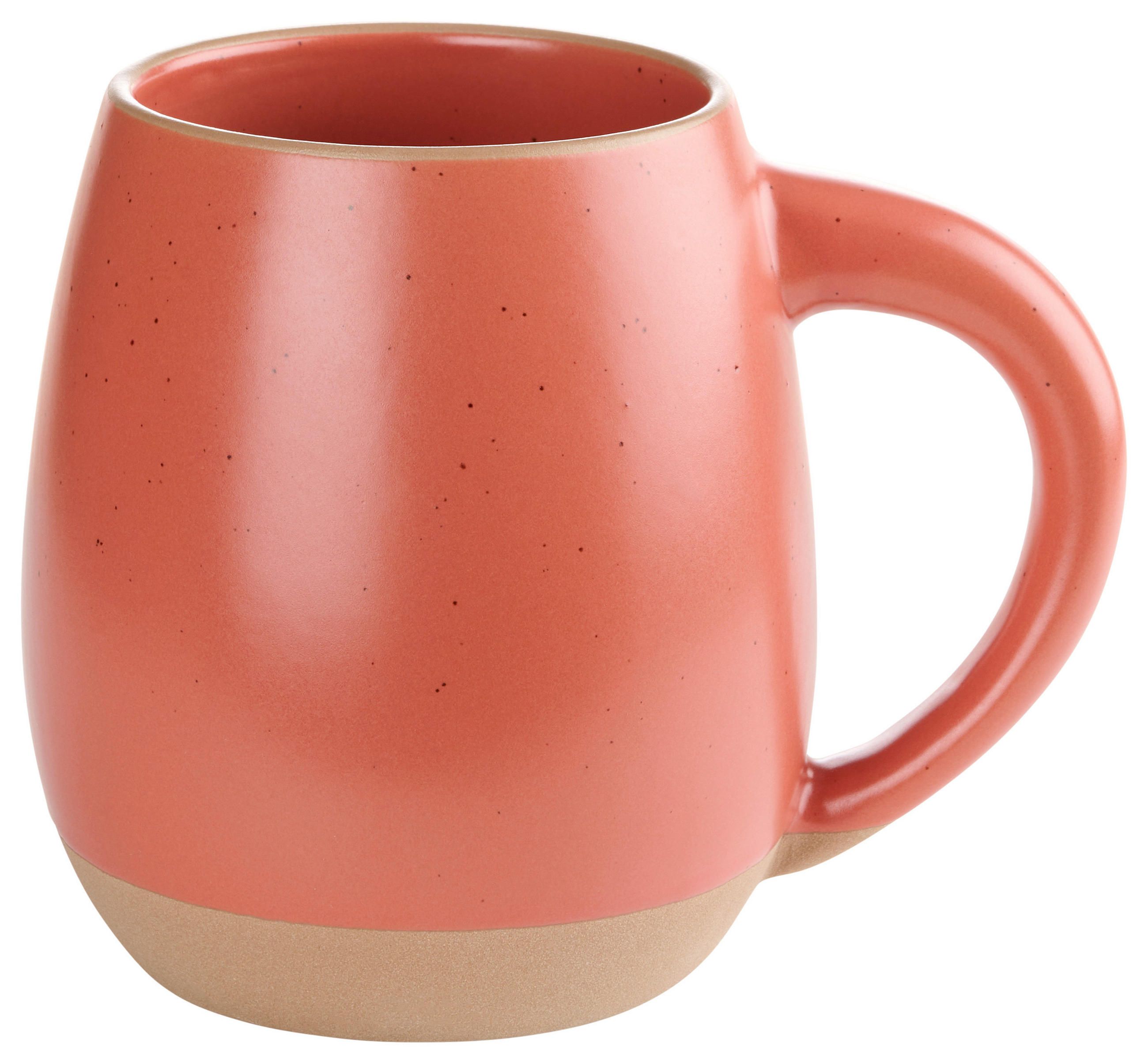KAFFEEBECHER Dipped  520 ml   - Terracotta, Trend, Keramik (7,5/10,9cm) - Landscape
