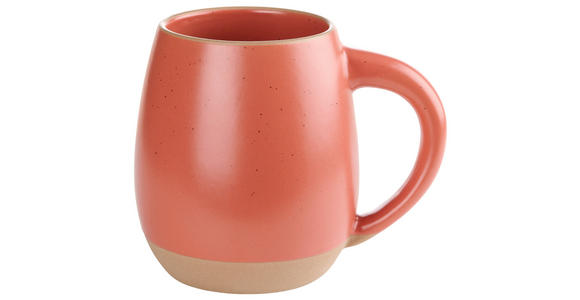 KAFFEEBECHER Dipped 520 ml - Terracotta, Trend, Keramik (7,5/10,9cm) - Landscape