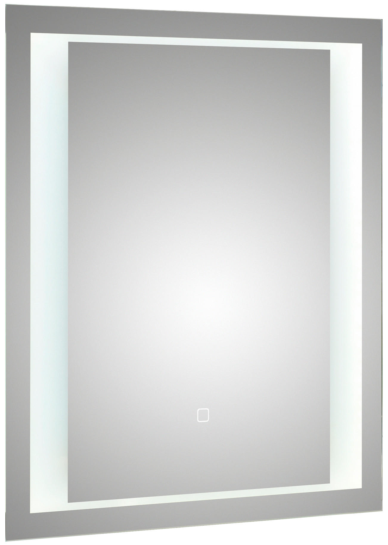 BADEZIMMERSPIEGEL 60/70/3 cm  - Grau, Design, Holzwerkstoff (60/70/3cm) - Sadena