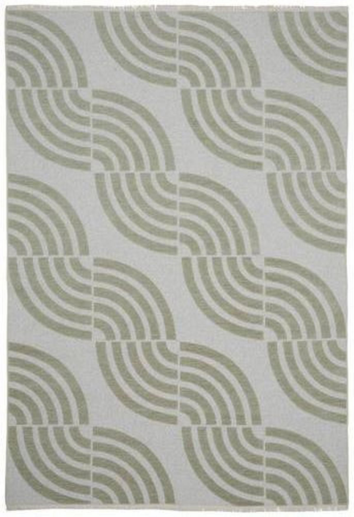 FLACHWEBETEPPICH 80/250 cm Waves Grün  - Grün, LIFESTYLE, Textil (80/250cm) - Novel