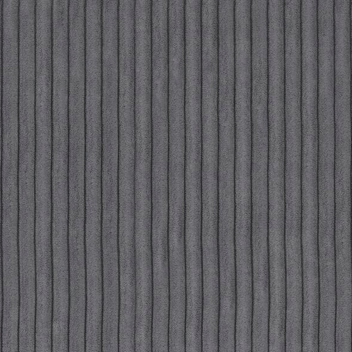 SESSEL in Cord Grau  - Schwarz/Grau, Basics, Holz/Textil (111/83/87cm) - Livetastic