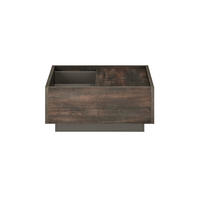 COUCHTISCH rechteckig Eichefarben, Anthrazit  - Eichefarben/Anthrazit, Design, Holzwerkstoff (75/33/75cm) - MID.YOU