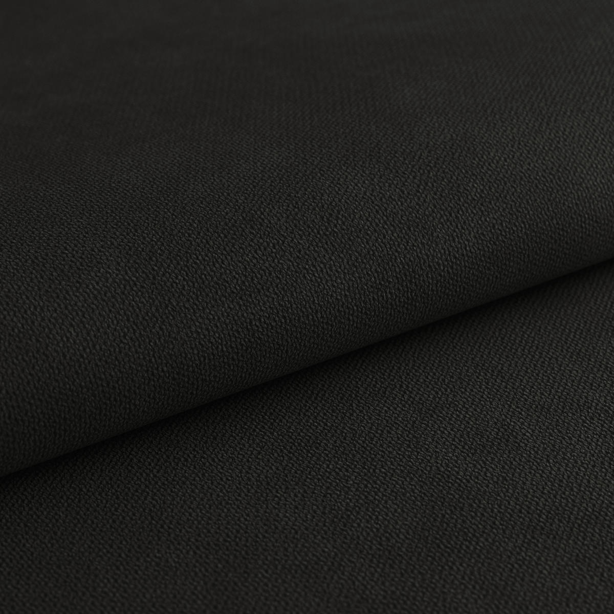 HÖRNSOFFA i dräll svart  - svart, Modern, metall/textil (270/230cm) - MID.YOU