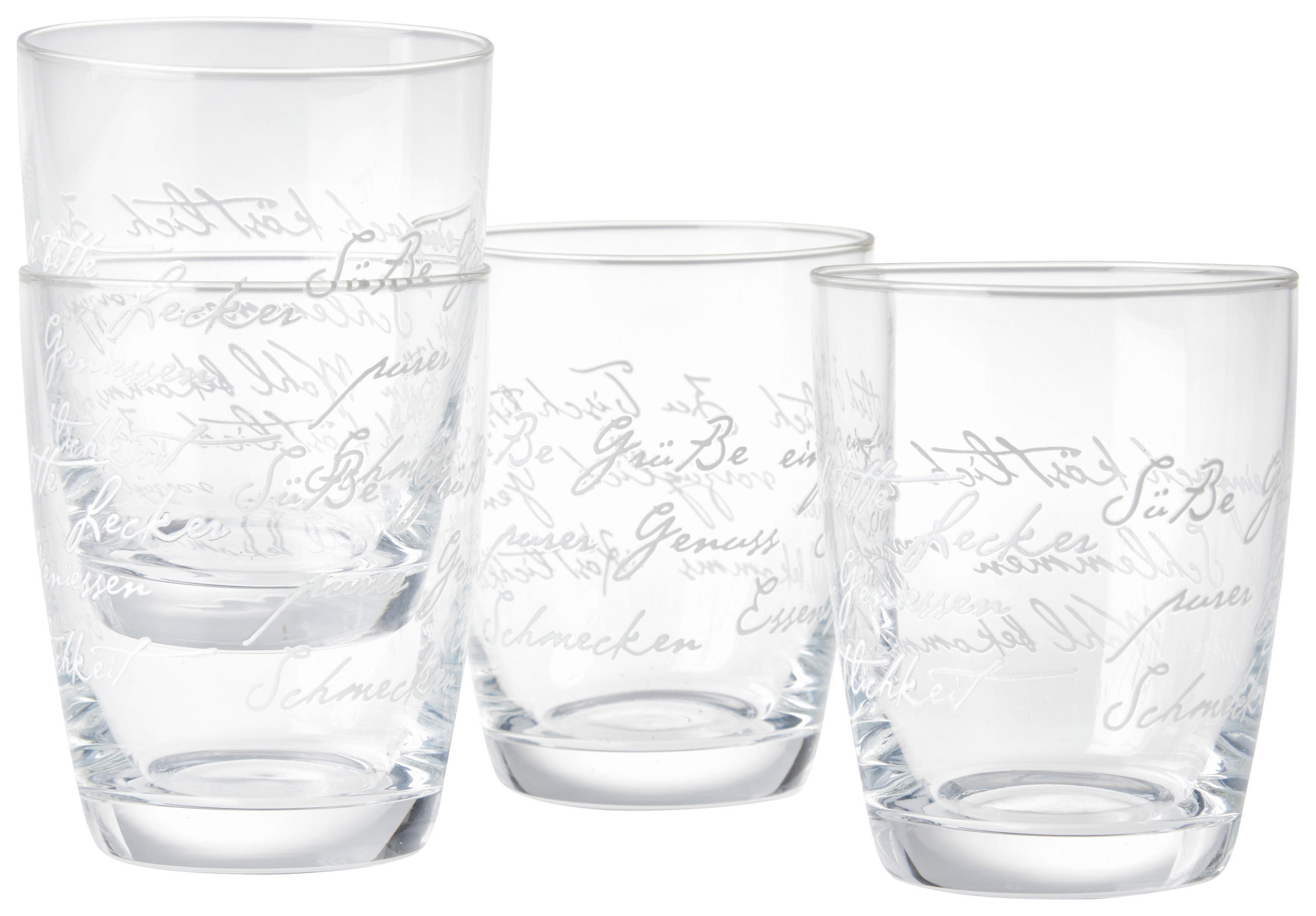 DESSERTGLAS 14,6/14,6/9,5 cm  - Transparent/Weiß, Basics, Glas (14,6/14,6/9,5cm) - Novel