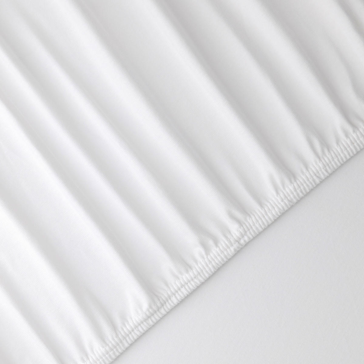 SPANNLEINTUCH 180-200/200-220 cm Jersey  - Weiß, Basics, Textil (180-200/200-220cm) - Florella