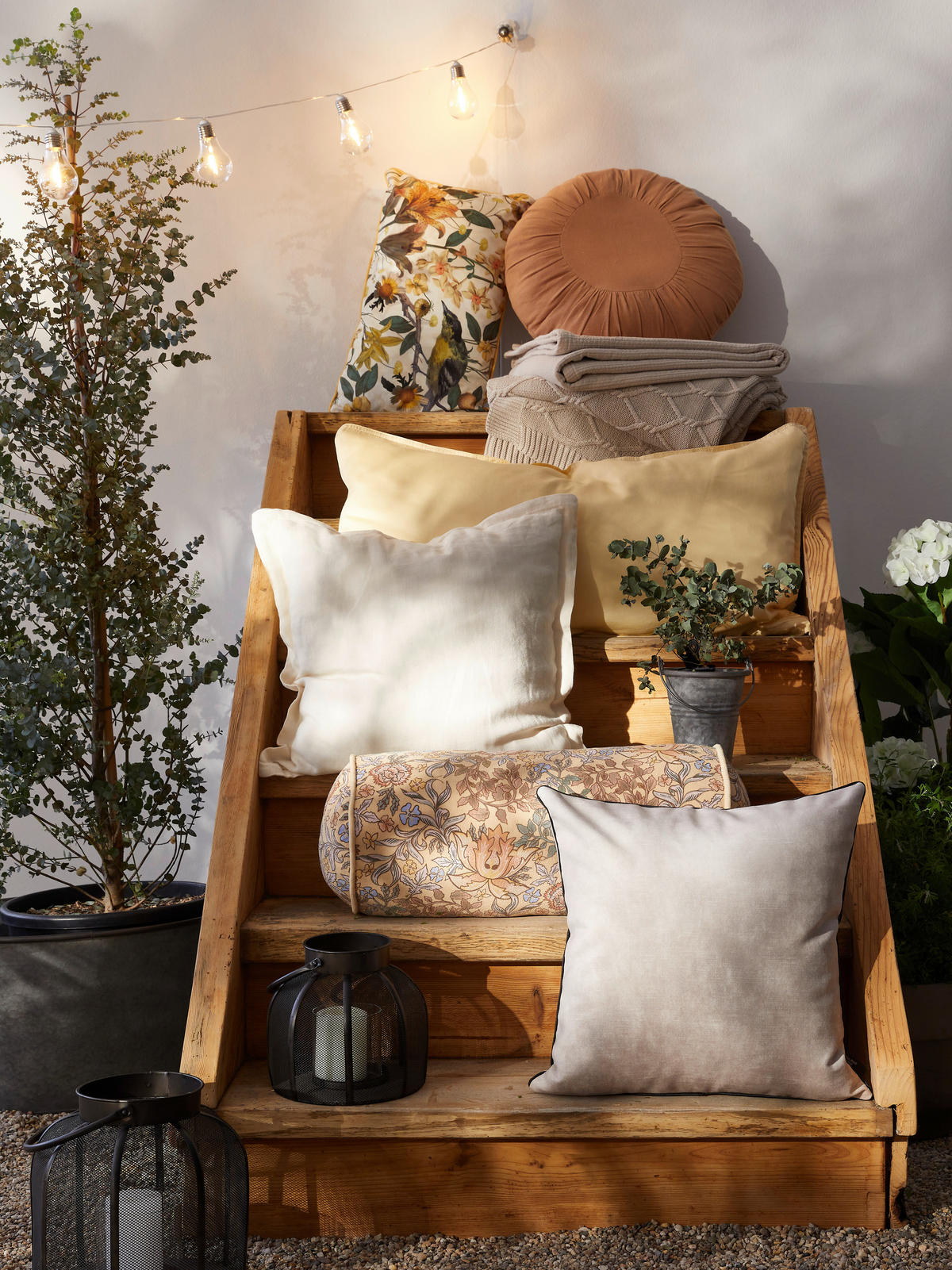 KISSENHÜLLE UNIQUE  46/46 cm  - Beige, Basics, Textil (46/46cm) - Dieter Knoll