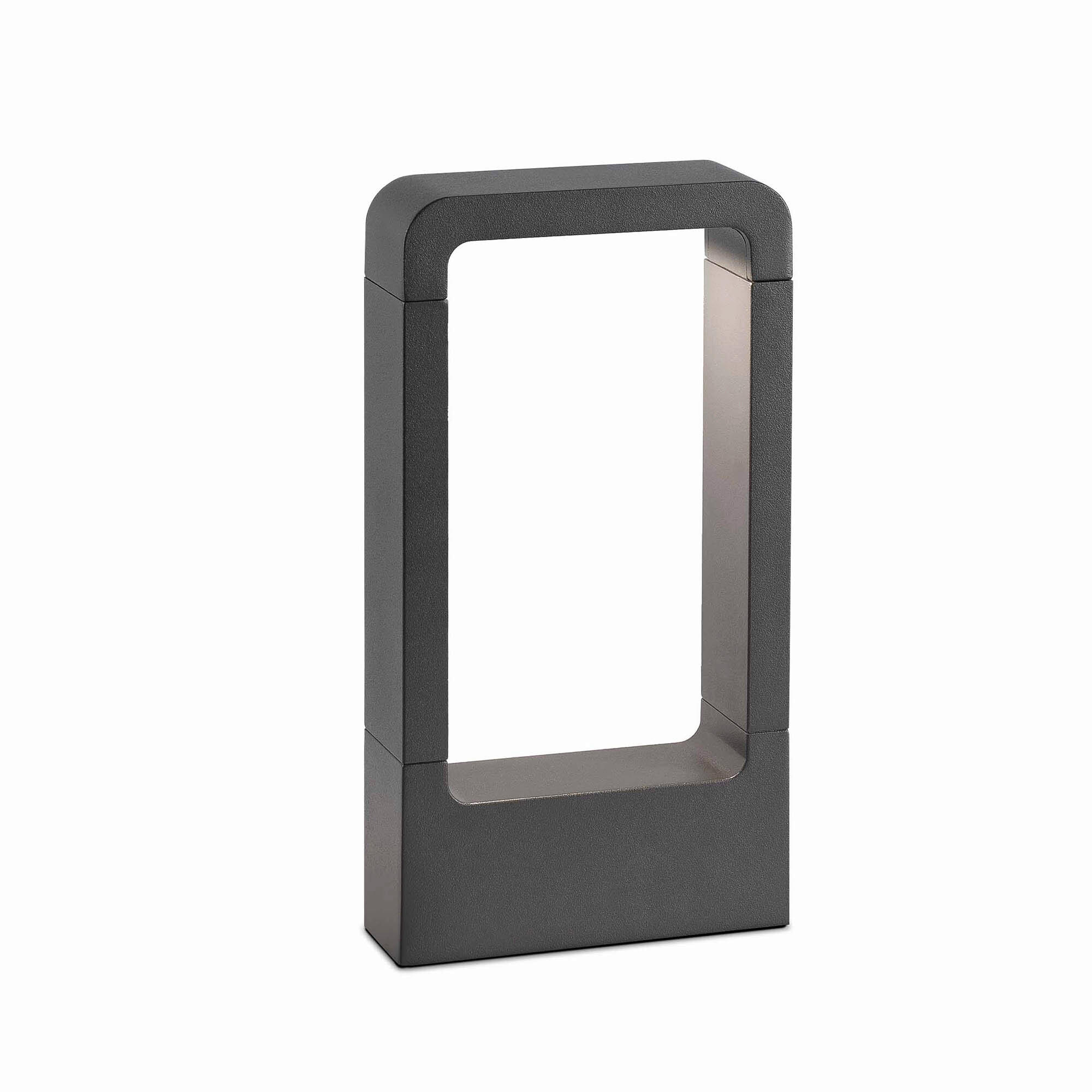 POLLERLEUCHTE 16/5.4/30 cm   - Dunkelgrau, Design, Metall (16/5.4/30cm)