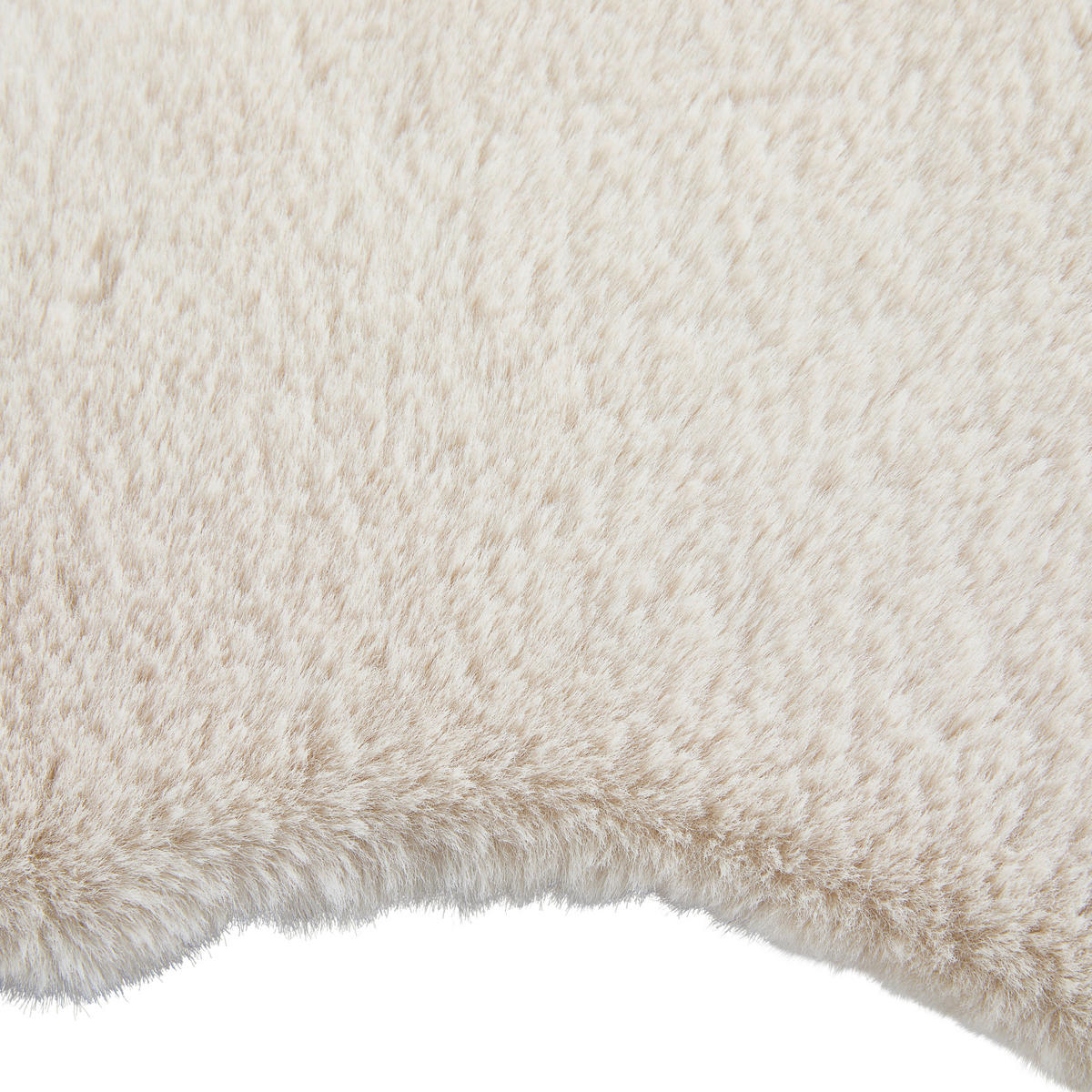 KUNSTFELL 60/90 cm Creme  - Creme, KONVENTIONELL, Textil (60/90cm) - Boxxx