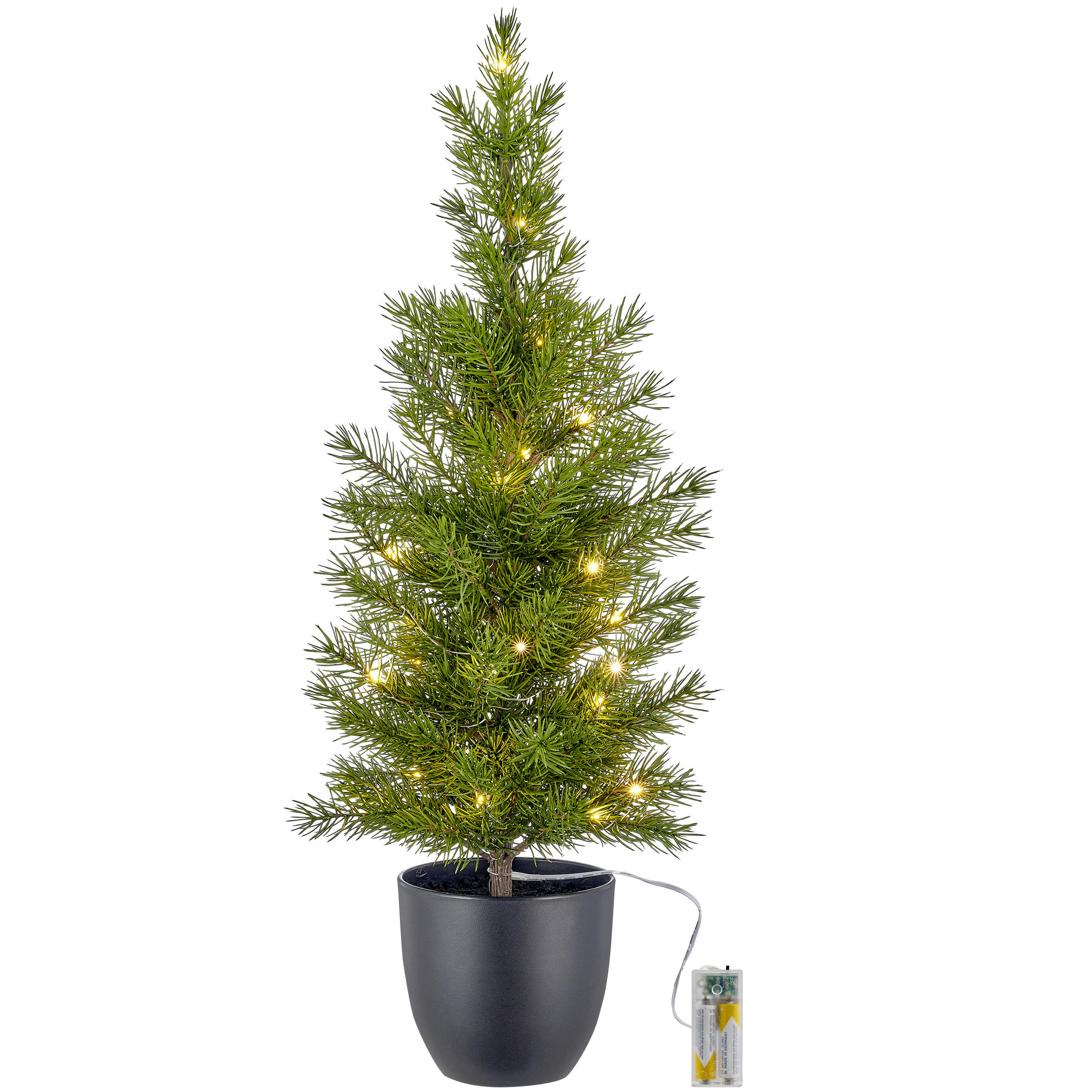 KUNSTPFLANZE 68 cm  - Schwarz/Braun, Basics, Kunststoff (68cm)