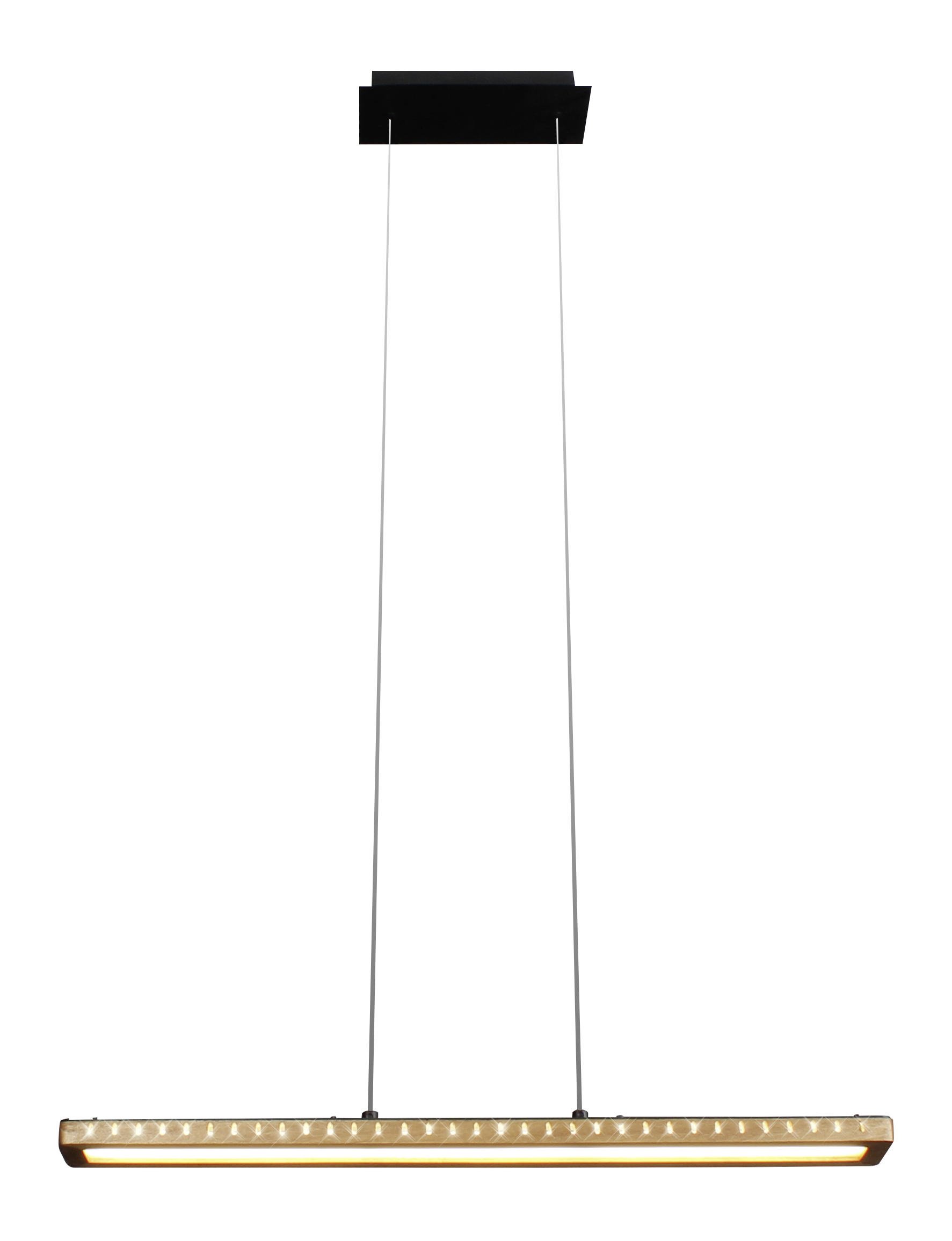 LED-HÄNGELEUCHTE SOLARIS 70/120/12 cm   - Weiß, Design, Holz/Kunststoff (70/120/12cm)