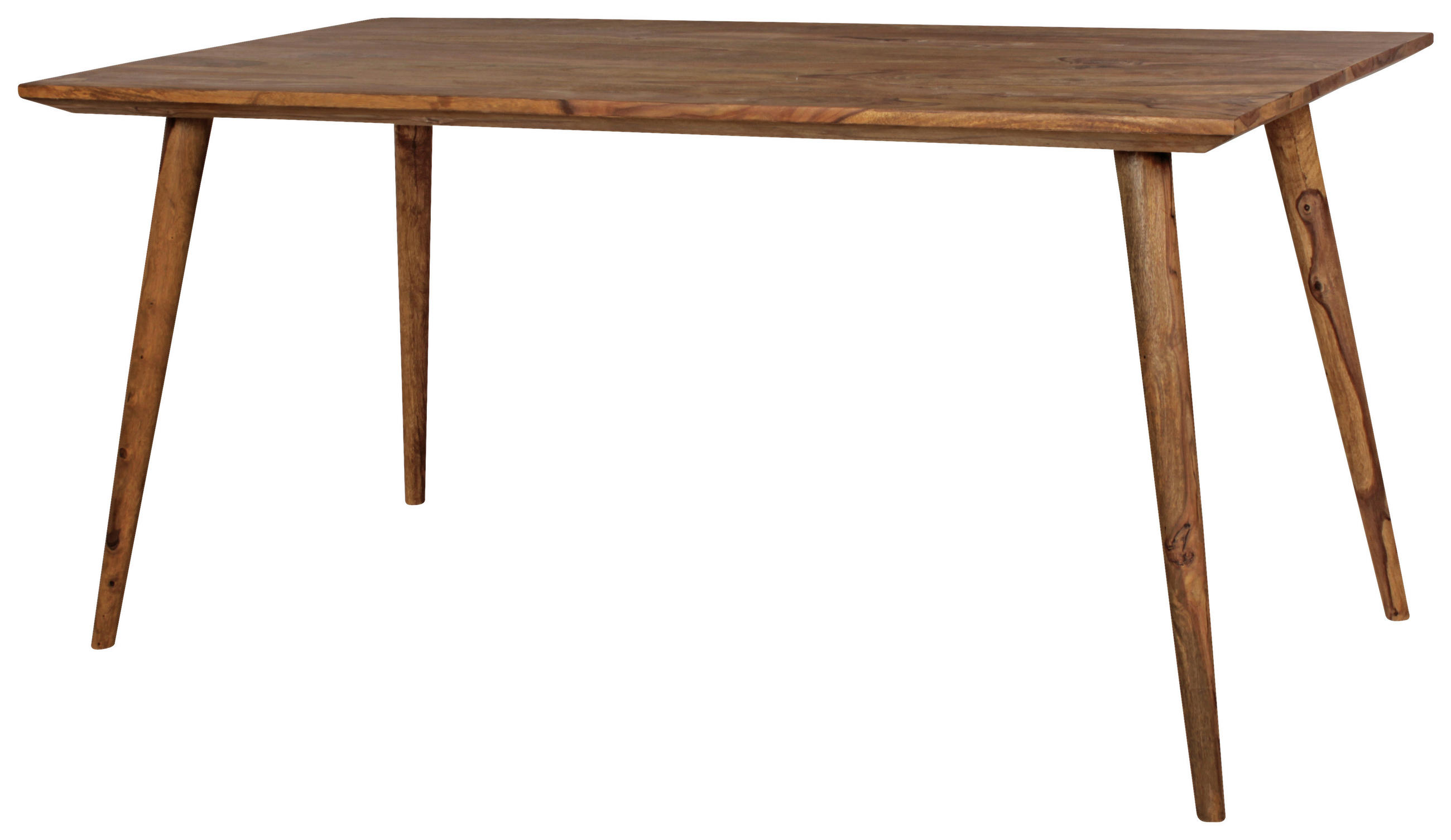 ESSTISCH in Holz 160/80/76 cm  - Sheeshamfarben, Design, Holz (160/80/76cm) - MID.YOU