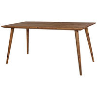 ESSTISCH Sheesham massiv rechteckig Sheeshamfarben  - Sheeshamfarben, Design, Holz (160/80/76cm) - MID.YOU