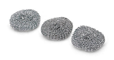 BURETE - argintiu, Basics, metal (8cm)