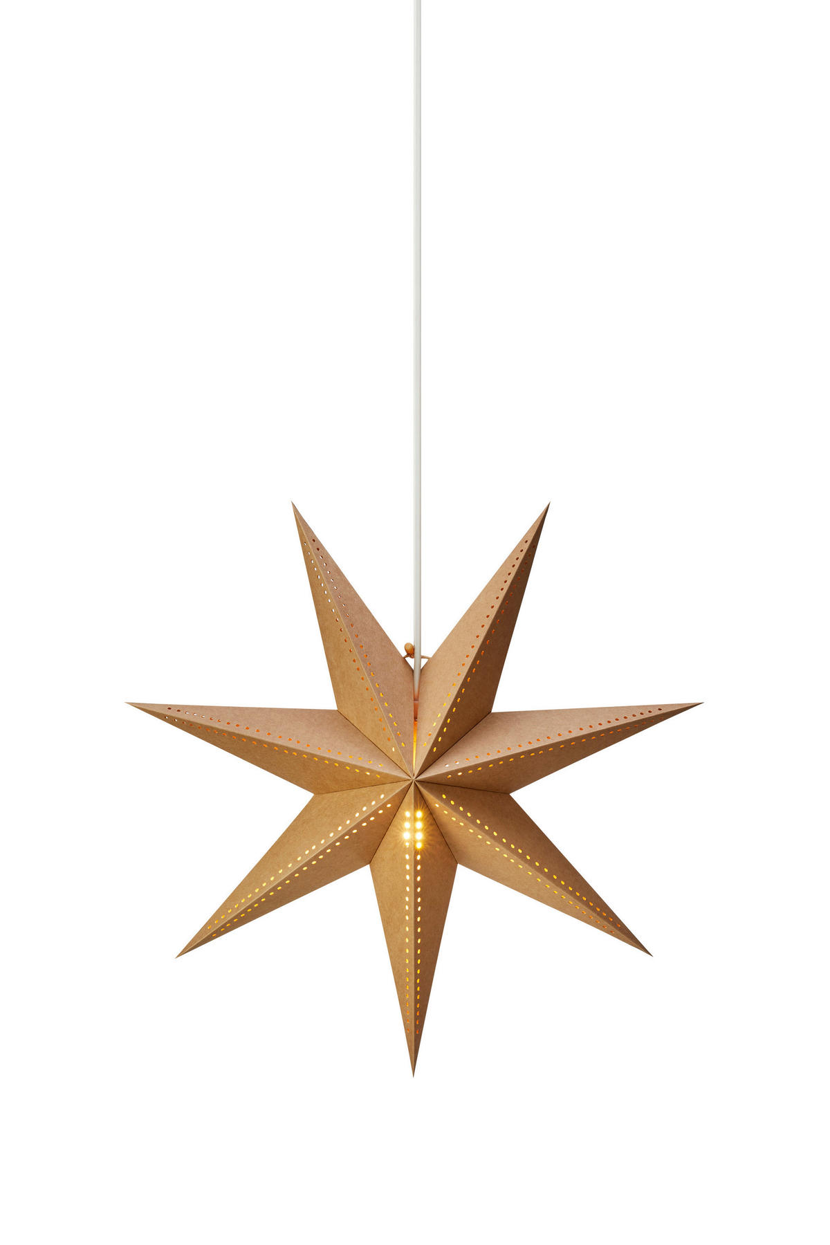 DEKOSTERN - Braun, Basics, Papier (45/45/15cm) - Markslöjd