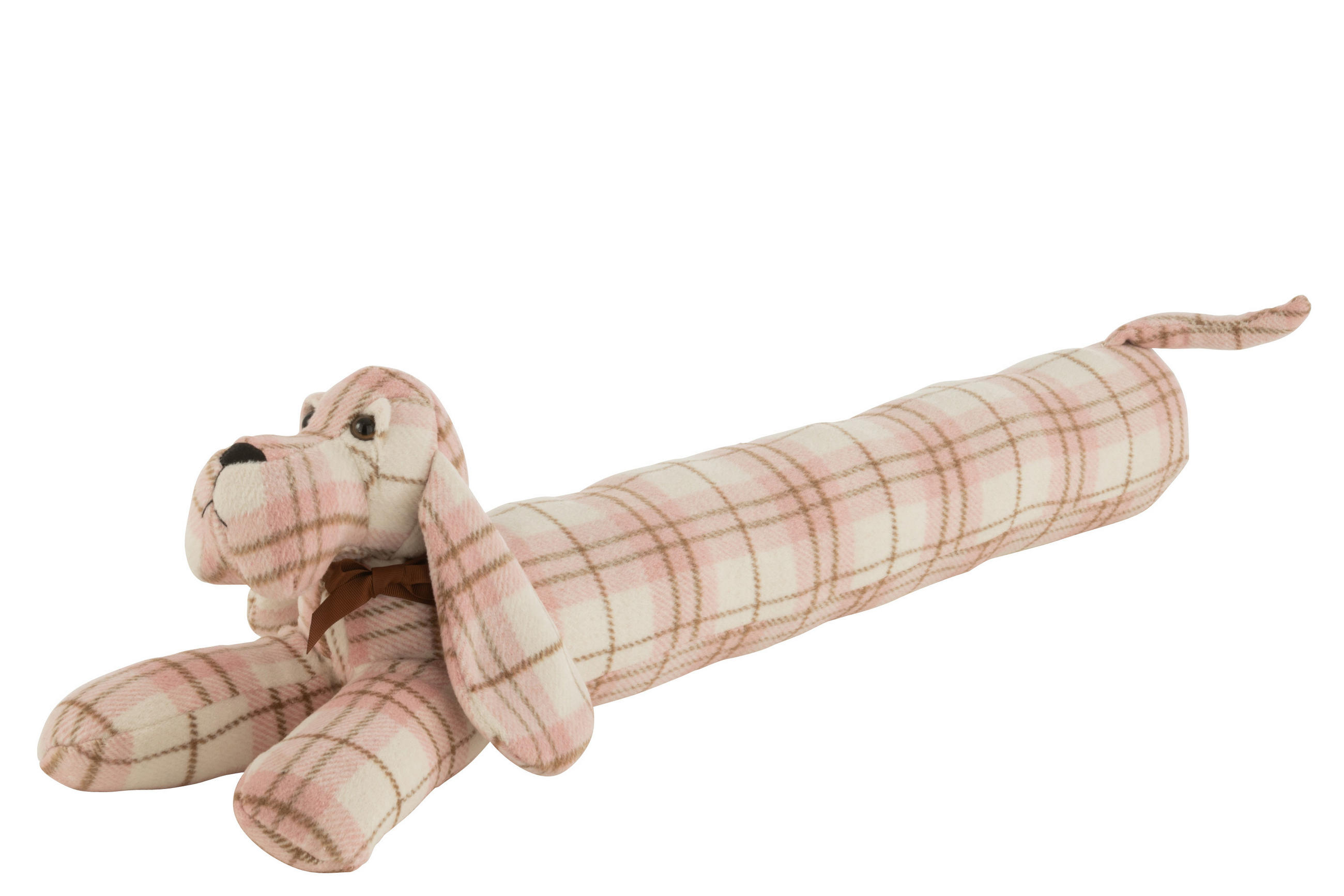 TÜRSTOPPER Textil  - Rosa/Weiß, Basics, Textil (84/10/23cm)