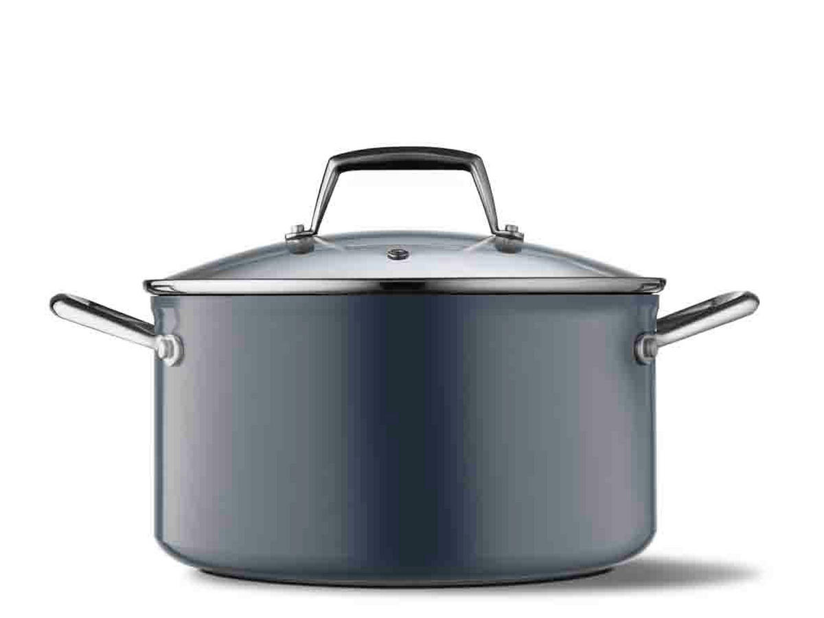 GRYTA  - stålfärgad/pastellblå, Design, metall (5,6l) - Tareq Taylor