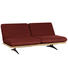 SCHLAFSOFA in Holz, Textil Rostfarben - Rostfarben/Beige, Design, Holz/Textil (204/92/90cm) - Dieter Knoll SCHLAFSOFA in Holz, Textil Rostfarben - Rostfarben/Beige, Design, Holz/Textil (204/92/90cm) - Dieter Knoll