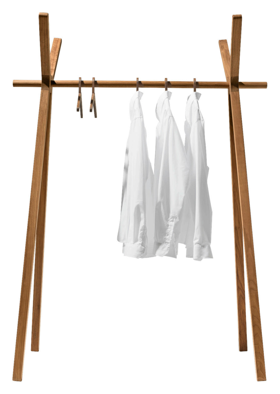 KLEIDERSTÄNDER in Eichefarben 130/173,4/58 cm   - Eichefarben, Natur, Holz (130/173,4/58cm) - Team 7