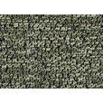 ECKSOFA in Bouclé Olivgrün  - Schwarz/Olivgrün, Design, Textil/Metall (220/250cm) - Xora