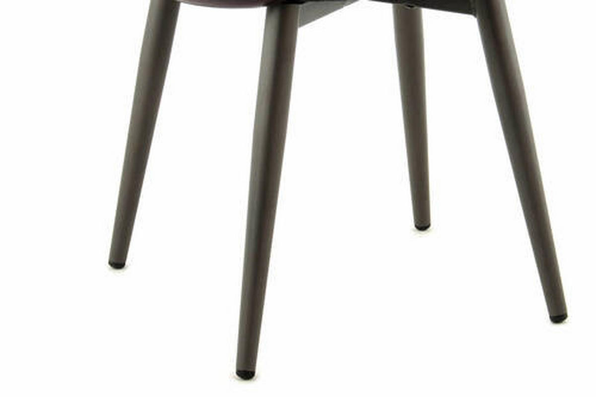 SADA ŽIDLÍ 2 kusy - purpurová, Lifestyle, kov/kůže (51/80/60cm)