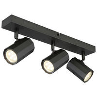 DECKENLEUCHTE    39/6/14,5 cm  - Grau, Design, Metall (39/6/14,5cm) - Novel