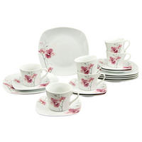 KÁVOVÝ SERVIS, porcelán - biela, Trend, keramika - Creatable