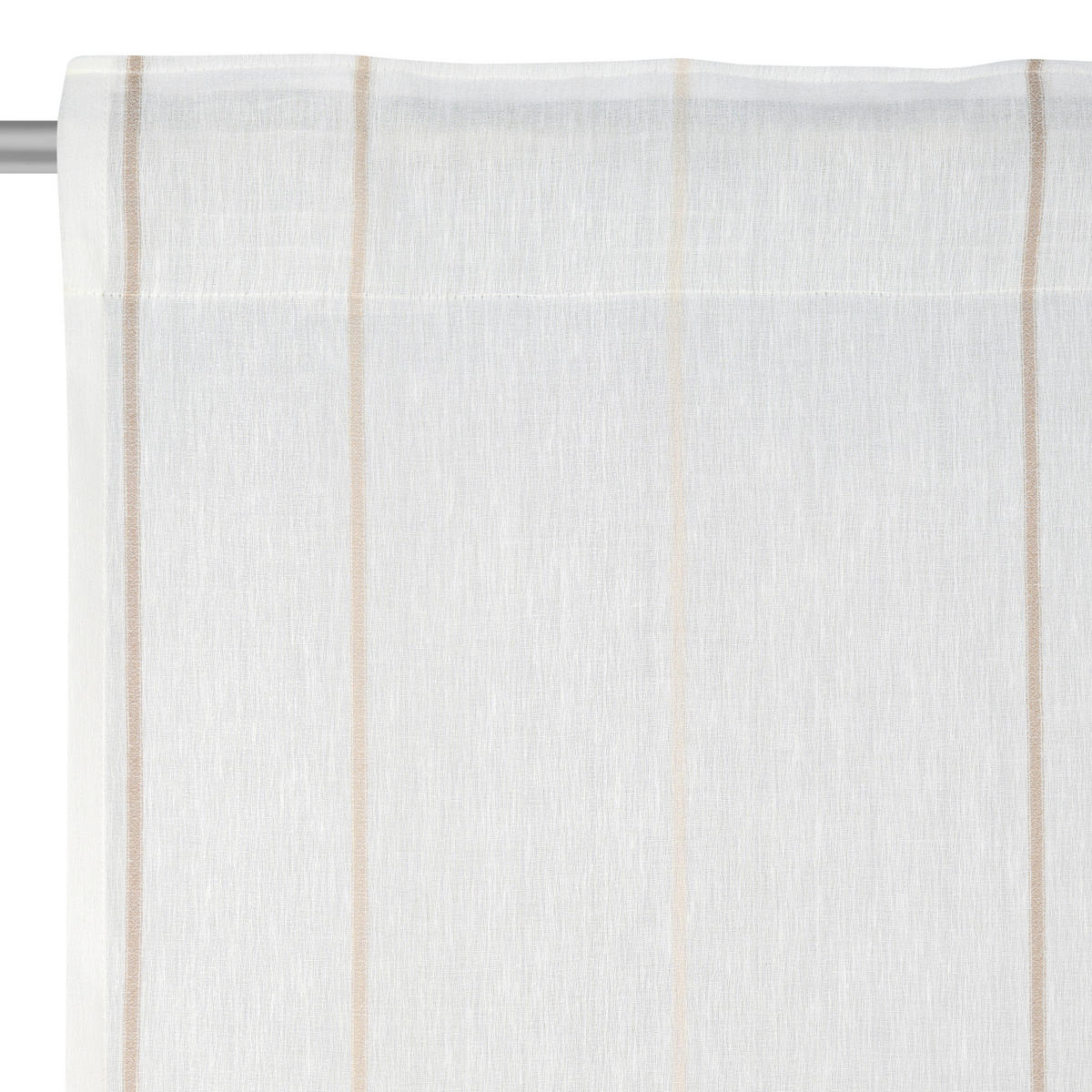 KOMBINOVANA ZAVESA braon, krem, bež - braon/bež, Dizajnerski, tekstil (140/245cm) - Esposa