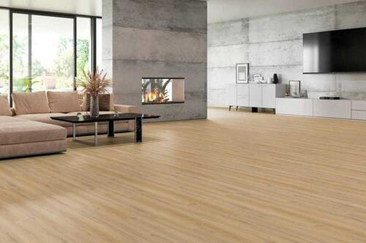 VINYLBODEN Favorito Eiche Sonora 100000401  per  m² - Eichefarben, Design, Kunststoff (120,5/21,0/0,98cm) - Tilo
