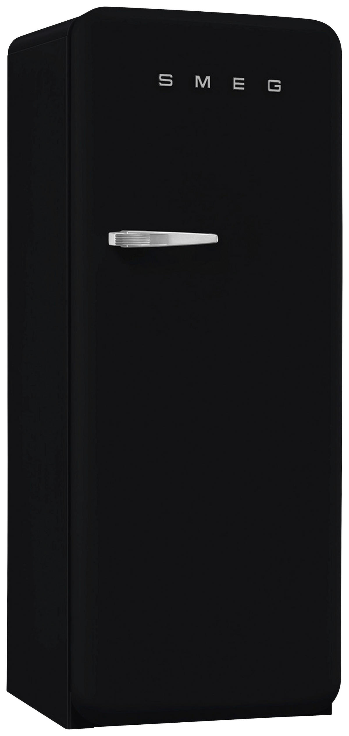 KÜHLSCHRANK 60,1/150/78,8 cm FAB28RDBLM5  - Schwarz, Basics, Glas/Metall (60,1/150/78,8cm) - SMEG