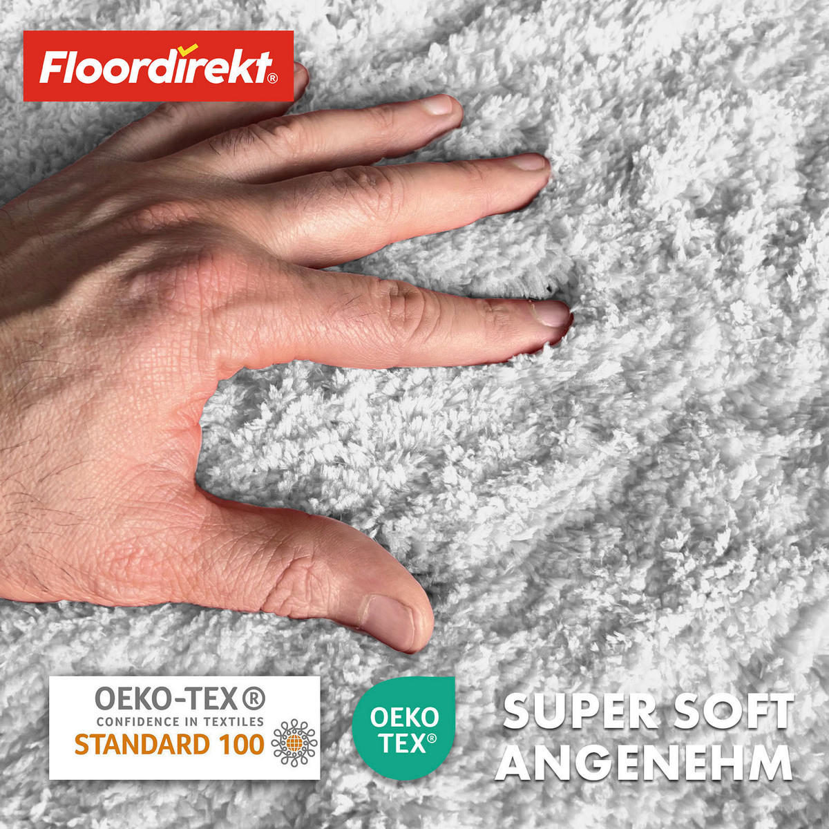 BADEMATTE SKY Weiß 120 cm  - Weiß, Basics, Kunststoff/Textil (120cm) - Floordirekt