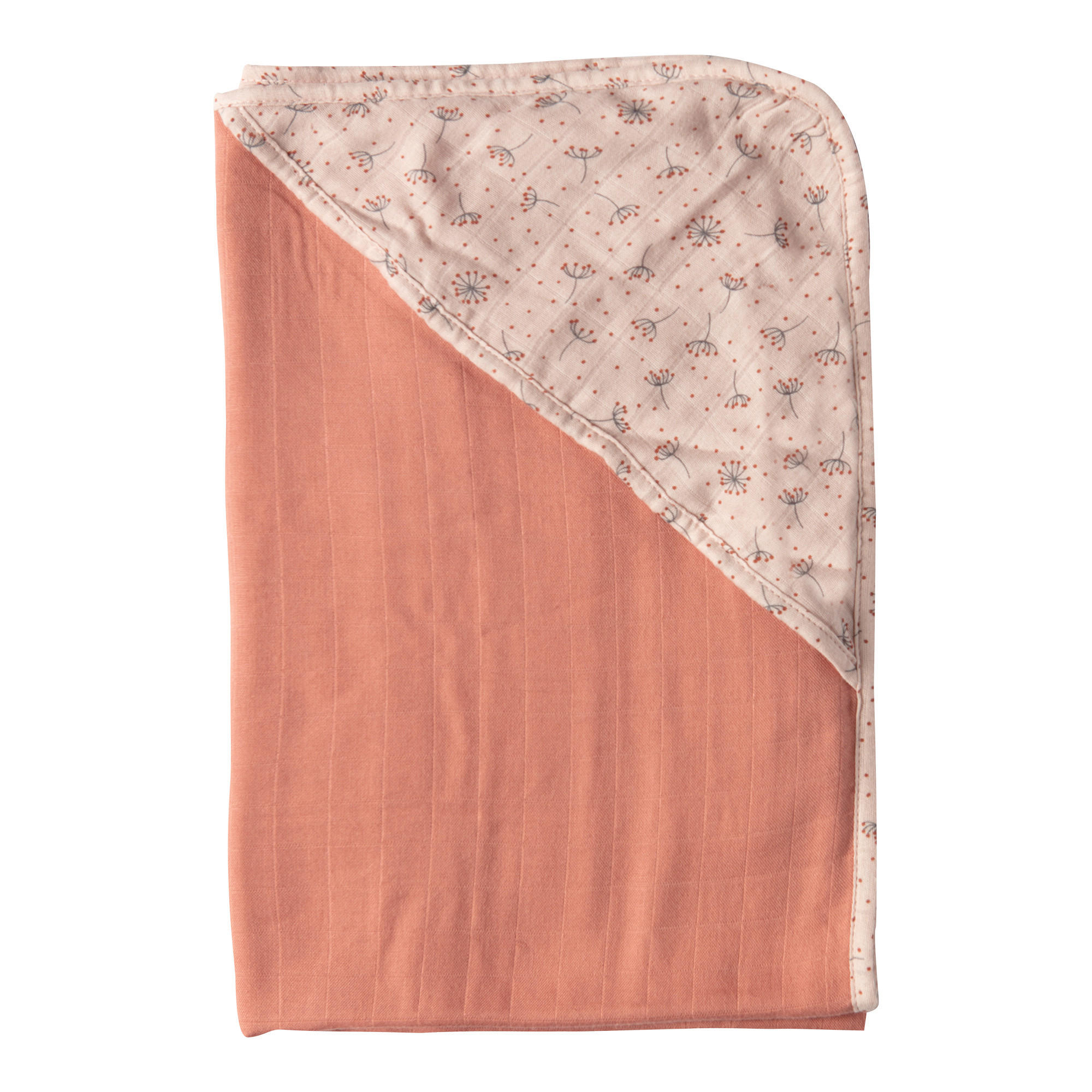 OSUŠKA S KAPUCÍ - tmavě růžová/růžová, Basics, textil (85/75cm) - Bebe Jou