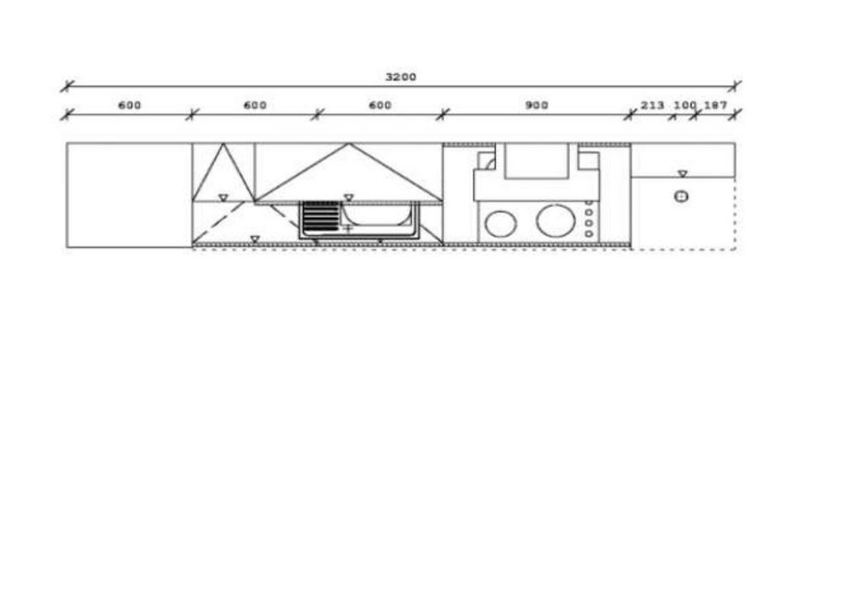 KÜCHENBLOCK 320 cm   in Graphitfarben, Weiß  - Schwarz/Graphitfarben, KONVENTIONELL, Holzwerkstoff/Metall (320cm) - Xora
