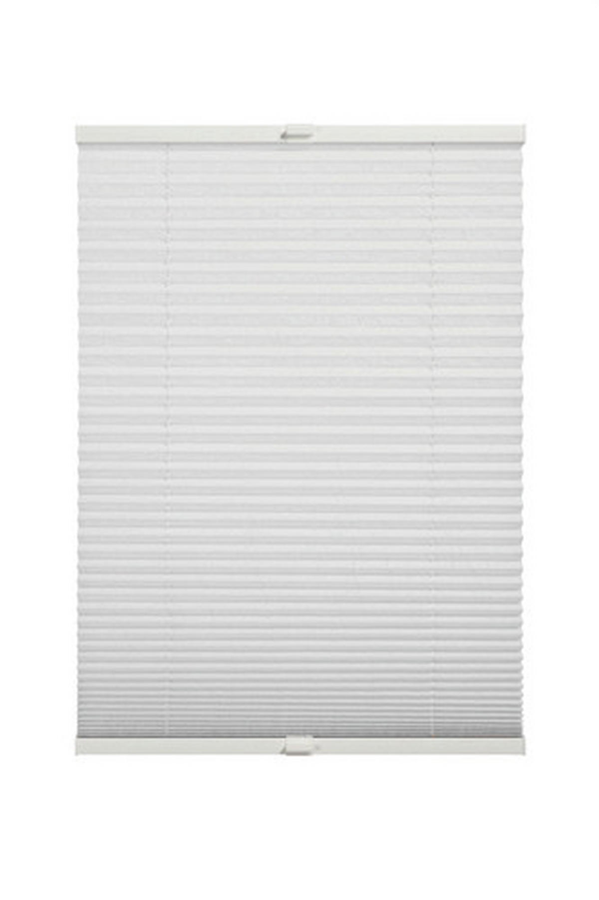 PLISSEE  blickdicht  70/130 cm    - Weiß, Basics, Textil (70/130cm) - Schöner Wohnen
