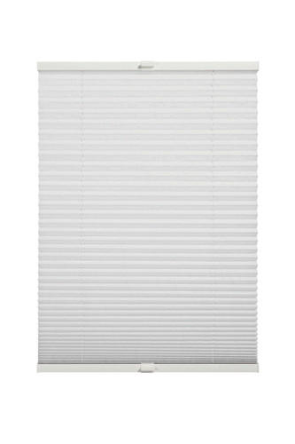 PLISSÉGARDIN vit 220/80 cm