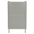 HIGHBOARD SNOW  in 70/121,6/40 cm  - Eichefarben/Goldfarben, Design, Holzwerkstoff/Metall (70/121,6/40cm) - Xora