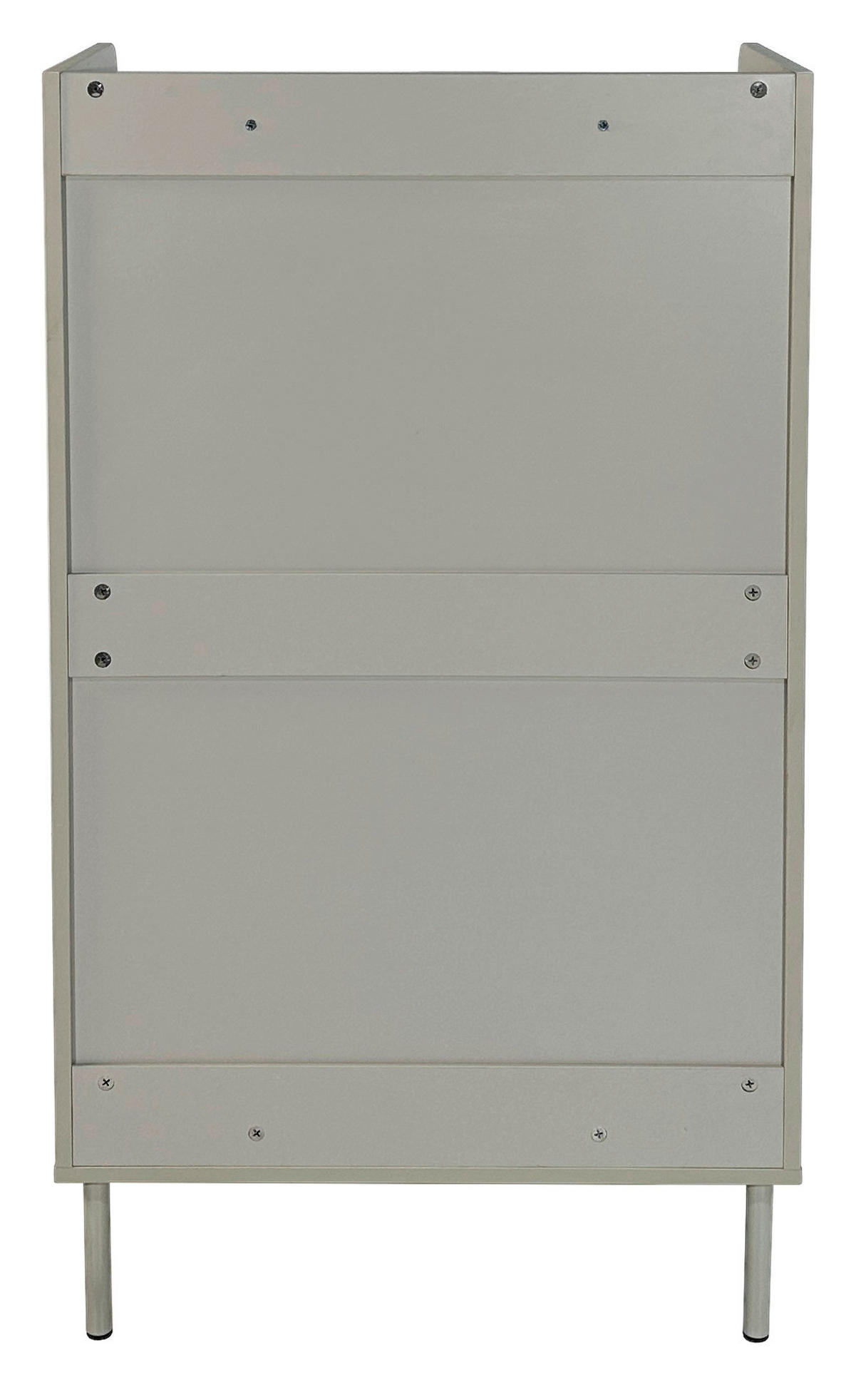 HIGHBOARD SNOW  in 70/121,6/40 cm  - Eichefarben/Goldfarben, Design, Holzwerkstoff/Metall (70/121,6/40cm) - Xora