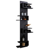 BADEZIMMERREGAL 60/160/15 cm  - Anthrazit, Design, Holzwerkstoff (60/160/15cm) - Novel