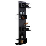 BADEZIMMERREGAL 60/160/15 cm  - Anthrazit, Design, Holzwerkstoff (60/160/15cm) - Novel