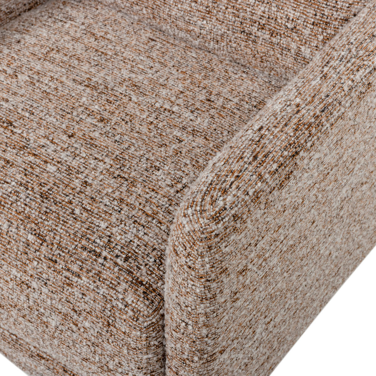 SESSEL in Bouclé Braun  - Braun, Design, Textil (78/64/79cm) - Livetastic