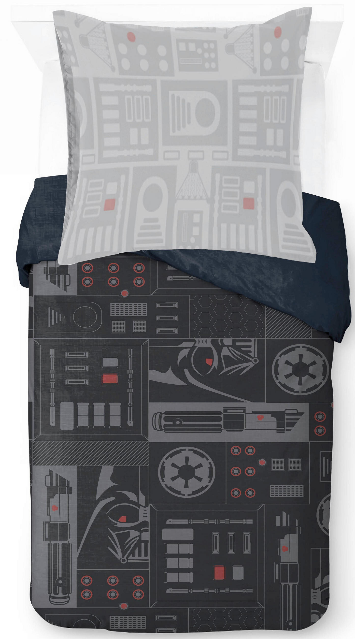 KINDERBETTWÄSCHE Star Wars Classic Dark Side Vader 200/137 cm  - Schwarz, Basics, Textil (200/137cm)
