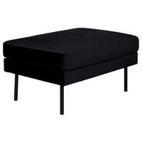 HOCKER in Metall, Textil  - Design, Textil/Metall (85/47/64cm) - Livetastic