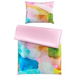 BETTWÄSCHE Suzie Satin 140/200 cm  - Multicolor, Trend, Textil (140/200cm) - Esposa