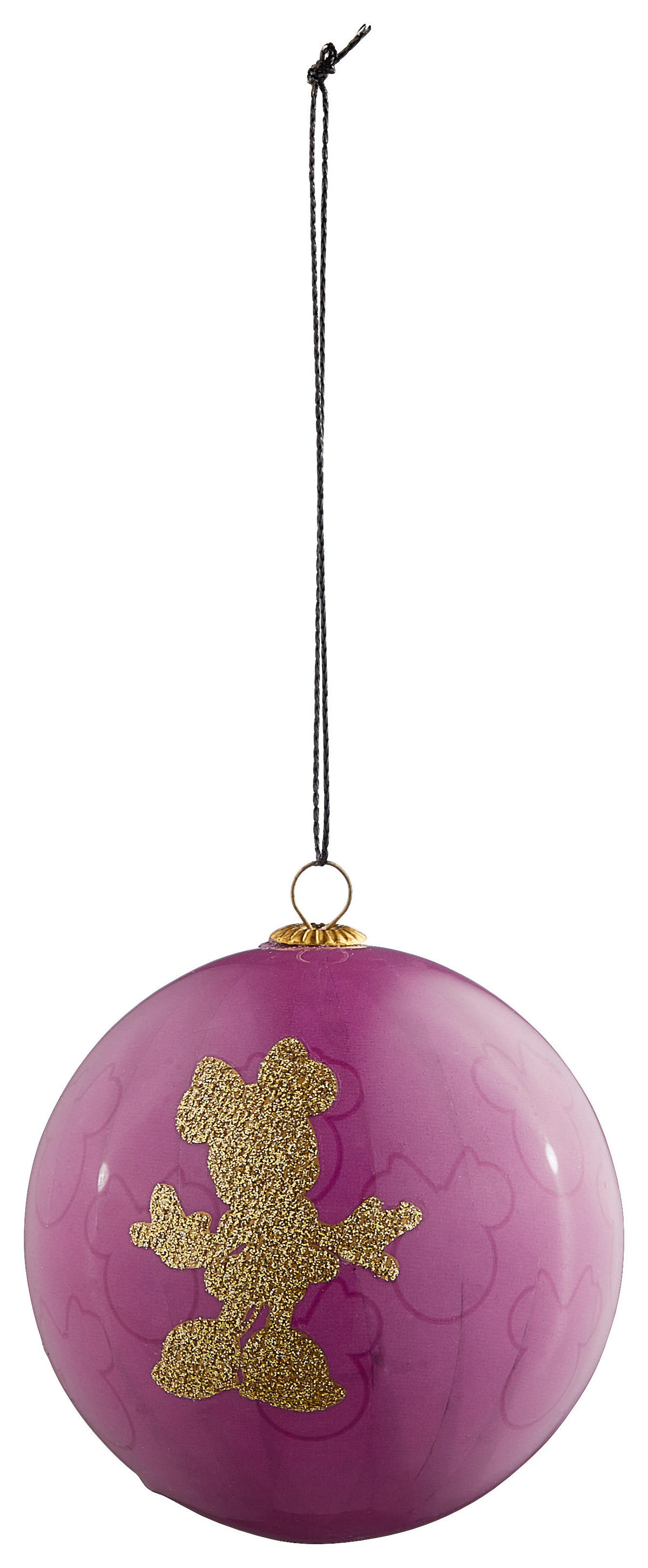 CHRISTBAUMKUGEL-SET 4-teilig Minnie Mouse  - Pink, Trend, Kunststoff - Disney